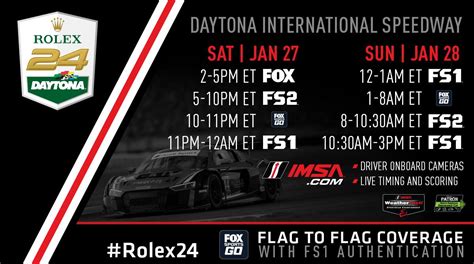 rolex 24 schedule 2015|Rolex 24 2024 tv schedule.